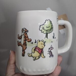 Disney Rae Dunn Ceramic Winnie The Pooh Mug Life Is Full.og.ups And Downs